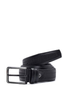 Men's Black Leather Casual Belt | Derimod Men's Black Leather Casual Belt | Derimod