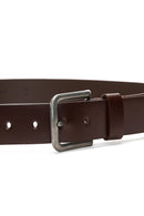 Men's Brown Leather Belt | Derimod Men's Brown Leather Belt | Derimod