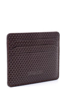 Men's Brown Leather Card Holder | Derimod Men's Brown Leather Card Holder | Derimod