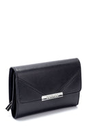Women's Black Wallet | Derimod Women's Black Wallet | Derimod