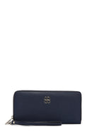 Women's Navy Blue Wallet | Derimod Women's Navy Blue Wallet | Derimod