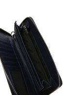 Women's Navy Blue Wallet | Derimod Women's Navy Blue Wallet | Derimod