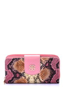 Women's Crocodile Pattern Wallet | Derimod Women's Crocodile Pattern Wallet | Derimod