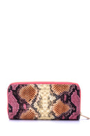 Women's Crocodile Pattern Wallet | Derimod Women's Crocodile Pattern Wallet | Derimod