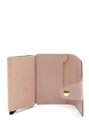 Women's Leather Printed Card Holder | Derimod Women's Leather Printed Card Holder | Derimod