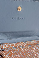 Women's Snakeskin Pattern Wallet | Derimod Women's Snakeskin Pattern Wallet | Derimod