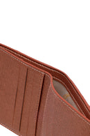 Woman Bronze Printed Cardholder | Derimod Woman Bronze Printed Cardholder | Derimod