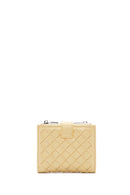 Women's Yellow Knit Wallet | Derimod Women's Yellow Knit Wallet | Derimod
