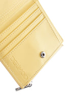 Women's Yellow Knit Wallet | Derimod Women's Yellow Knit Wallet | Derimod
