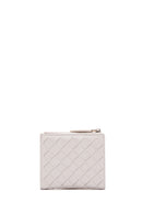 Women's Cream Knit Wallet | Derimod Women's Cream Knit Wallet | Derimod