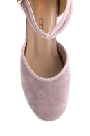 Women's Wedge Heels Suede Espadrilles | Derimod Women's Wedge Heels Suede Espadrilles | Derimod