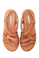 Kadın Deri Comfort Sandalet | Derimod Kadın Deri Comfort Sandalet | Derimod