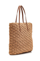 Women's Straw Shoulder Bag | Derimod Women's Straw Shoulder Bag | Derimod