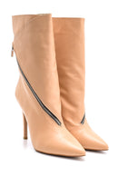 Women's Leather Heeled Boots | Derimod Women's Leather Heeled Boots | Derimod