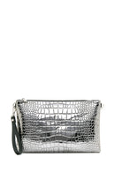 Women's Silver Portfolio Bag | Derimod Women's Silver Portfolio Bag | Derimod