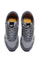 Caterpillar Erkek Gri Shelby Süet Deri Sneaker | Derimod Caterpillar Erkek Gri Shelby Süet Deri Sneaker | Derimod