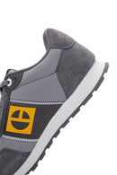 Caterpillar Erkek Gri Shelby Süet Deri Sneaker | Derimod Caterpillar Erkek Gri Shelby Süet Deri Sneaker | Derimod