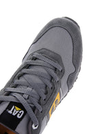 Caterpillar Erkek Gri Shelby Süet Deri Sneaker | Derimod Caterpillar Erkek Gri Shelby Süet Deri Sneaker | Derimod