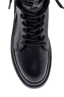 Women's Leather Thick Soled Boots | Derimod Women's Leather Thick Soled Boots | Derimod
