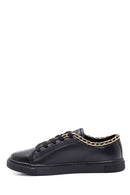 Women's Leather Chain Sneaker | Derimod Women's Leather Chain Sneaker | Derimod