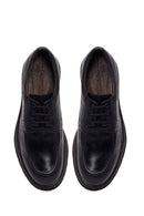 Male Black Lace-up Leather Casual Shoes | Derimod Male Black Lace-up Leather Casual Shoes | Derimod