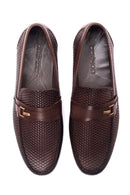 Erkek Deri Baskılı Loafer | Derimod Erkek Deri Baskılı Loafer | Derimod