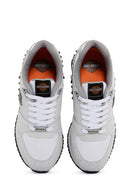 Harley Davidson Men's White Buick GNX Sneaker | Derimod Harley Davidson Men's White Buick GNX Sneaker | Derimod