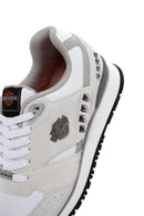 Harley Davidson Men's White Buick GNX Sneaker | Derimod Harley Davidson Men's White Buick GNX Sneaker | Derimod