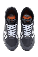 Harley Davidson Erkek Chevelle Gri Süet Detaylı Sneaker | Derimod Harley Davidson Erkek Chevelle Gri Süet Detaylı Sneaker | Derimod
