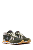 Harley Davidson Men's Chevelle Khaki Suede Detailed Sneaker | Derimod Harley Davidson Men's Chevelle Khaki Suede Detailed Sneaker | Derimod