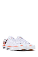 Harley Davidson Erkek Beyaz Peoria Sneaker | Derimod Harley Davidson Erkek Beyaz Peoria Sneaker | Derimod