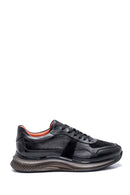 Erkek Deri Süet Detaylı Sneaker | Derimod Erkek Deri Süet Detaylı Sneaker | Derimod