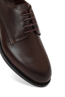 Men's Brown Lace-Up Leather Classic Shoe | Derimod Men's Brown Lace-Up Leather Classic Shoe | Derimod