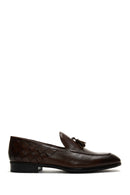 Erkek Deri Örgü Detaylı Klasik Loafer | Derimod Erkek Deri Örgü Detaylı Klasik Loafer | Derimod