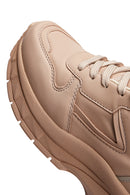 Kadın Krem Kalın Tabanlı Sneaker | Derimod Kadın Krem Kalın Tabanlı Sneaker | Derimod