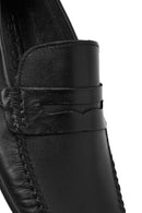 Men's Black Leather Casual Loafer | Derimod Men's Black Leather Casual Loafer | Derimod