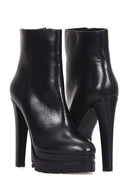 Women's Heeled Leather Boots | Derimod Women's Heeled Leather Boots | Derimod