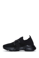 Women's Black Fabric Sneaker | Derimod Women's Black Fabric Sneaker | Derimod