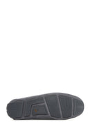 Men's Gray Suede Leather Loafer | Derimod Men's Gray Suede Leather Loafer | Derimod