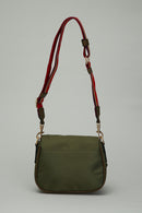 Green Fabric Women's Crossbody Bag | Derimod Green Fabric Women's Crossbody Bag | Derimod