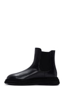 Men's Black Leather Chelsea Boots | Derimod Men's Black Leather Chelsea Boots | Derimod