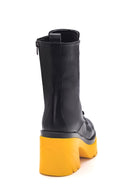 Women's Colorful Sole Heeled Boots | Derimod Women's Colorful Sole Heeled Boots | Derimod