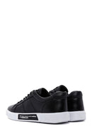 Hammer Jack Erkek Sıyah Toscana Deri Sneaker | Derimod Hammer Jack Erkek Sıyah Toscana Deri Sneaker | Derimod
