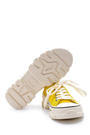 Women's Suede Leather Sneaker | Derimod Women's Suede Leather Sneaker | Derimod