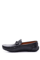 Men's Leather Printed Loafer | Derimod Men's Leather Printed Loafer | Derimod