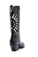 Women's Leather Cowboy Boots | Derimod Women's Leather Cowboy Boots | Derimod