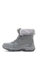 Skechers Kadın Gri Trego Outdoor Bot | Derimod Skechers Kadın Gri Trego Outdoor Bot | Derimod