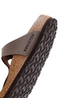 Birkenstock Kadın Kahverengi Bırko-Flor Nubuk Parmak Arası Terlik | Derimod Birkenstock Kadın Kahverengi Bırko-Flor Nubuk Parmak Arası Terlik | Derimod