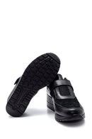 Women's Black Wedge Heel Comfort Leather Shoes | Derimod Women's Black Wedge Heel Comfort Leather Shoes | Derimod