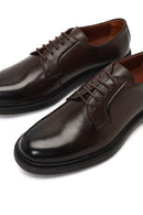 Men's Brown Lace-Up Leather Casual Shoes | Derimod Men's Brown Lace-Up Leather Casual Shoes | Derimod